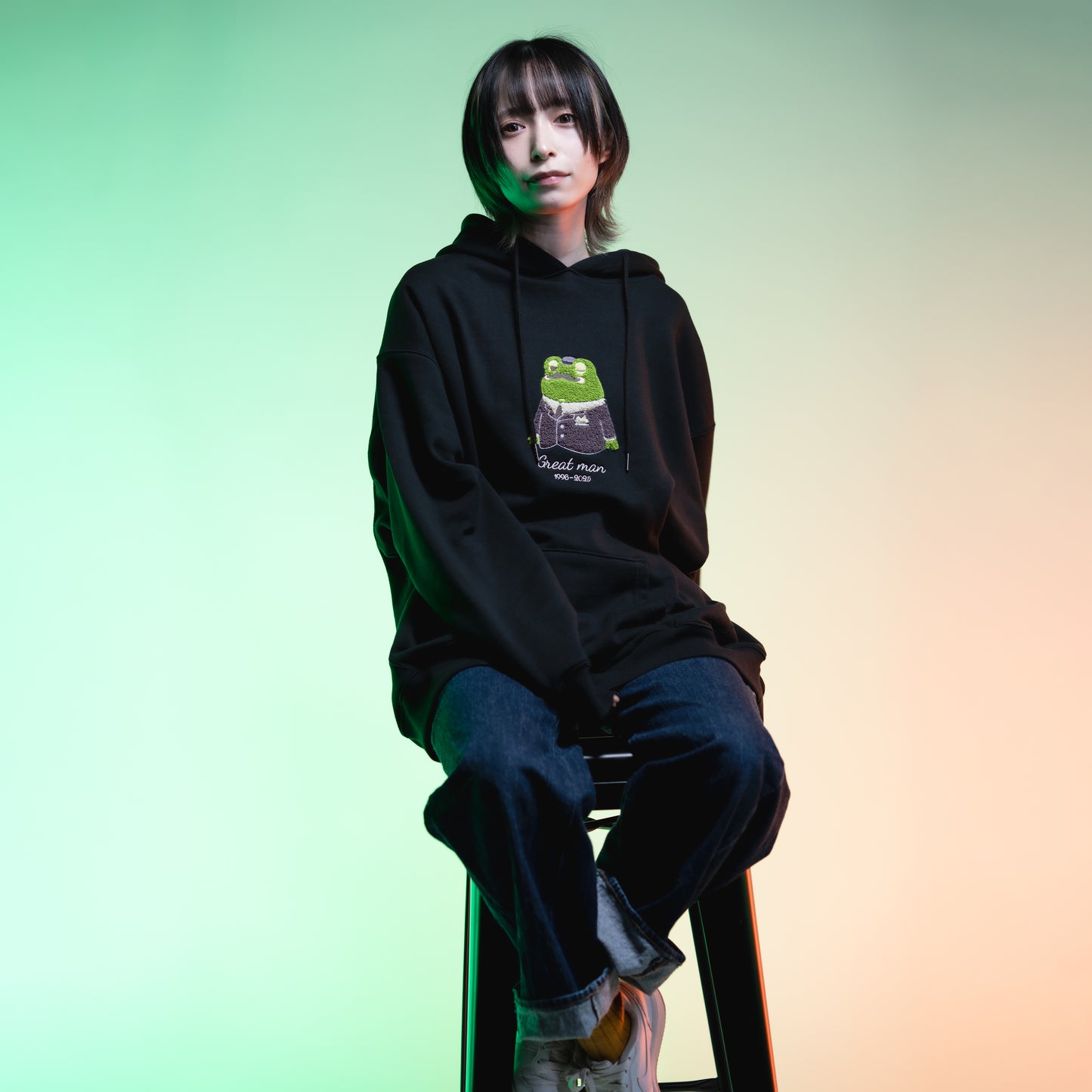 【受注販売】Zerost Frog GREAT HOODIE ASH